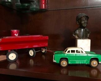 Armless, legless, torso-less boy nonetheless has a helmet. So there's that, right?