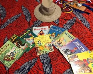 Vintage children's books from back before terrorizing little kids was considered not a big deal