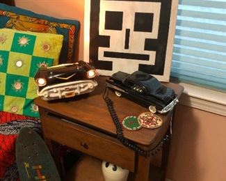 Montage shot -- I love that pillow on the left there.