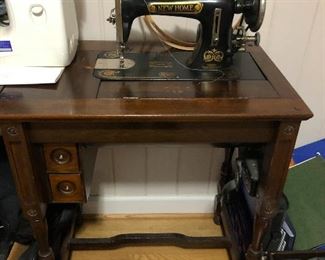 Antique sewing machine