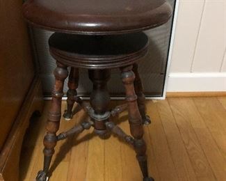 SOLD. very involved stool