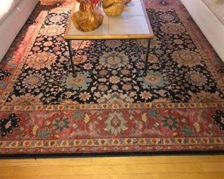 Williamsburg Rug 8x8 covers stains on your original carpeting great!