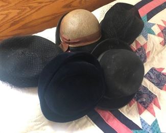 Cool vintage hats