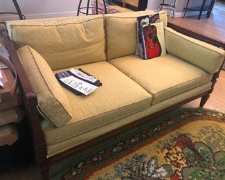 70s sofa with cane sides