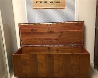 Vintage Lane Cedar Chest; AltaVista, Virginia