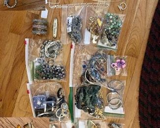 Vintage and costume jewelry!