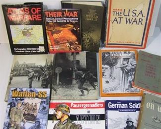 13 various books on WWII including Germany, various authors, many heavily illustrated.
