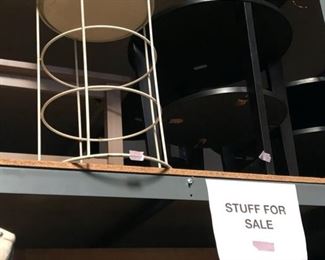 A warehouse full of everything from end tables to garden furniture.