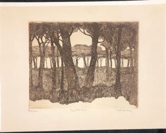 Susan Hunt-Wulkowicz Etching