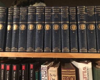 VINTAGE HARVARD CLASSICS, VERY LARGE SET . ELIOT FOUNDATION 