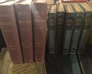 CREEDS CHRISTENDOM SCHAFF 3 VOLUME, BOOK HOUSE