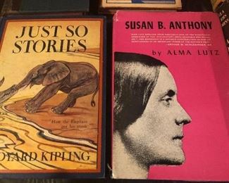 SUSAN B ANTHONY, JUST SO STORIES