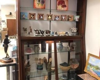 Gorgeous wood display case