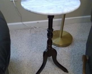 Marble side table