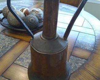 Antique Copper water, oil pot.