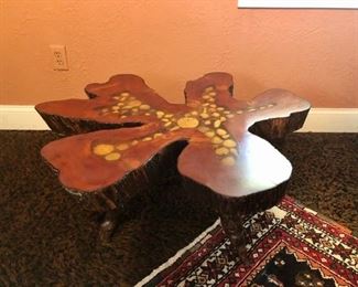 Cyprus wood table