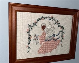 FRAMED NEEDLEPOINT