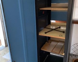 LARGE IBM METAL STORAGE CABINET