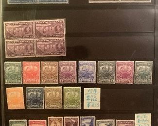 COLLECTION OF STAMPS