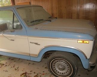 1980 FORD F150.  58000 MILES.