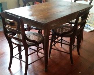 4 chairs