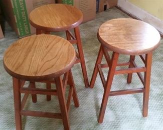 3 stools