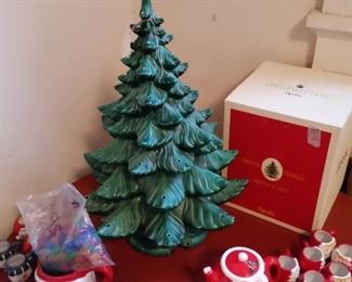 2 piece ceramic tree