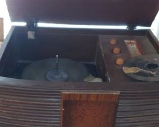 Vintage record player