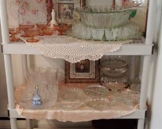 Huge selection of vintage quality glassware