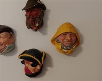 Great chalkware wall hangings