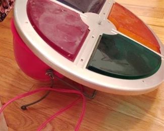 Vintage color wheel in the box