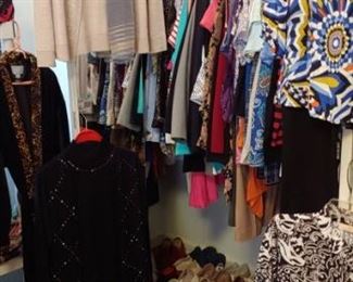 Great clothes and shoes
