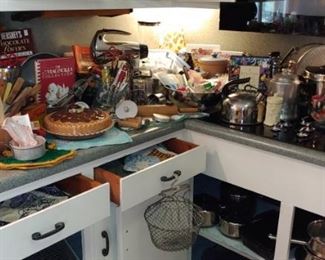 This is a great estate sale don’t miss it this packed out kitchen is everything you need for cooking
