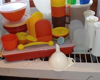 Super selection of vintage Tupperware