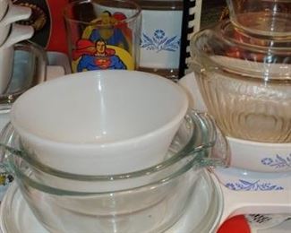 Corning ware and pyrex