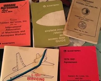 Many Eastern airline items