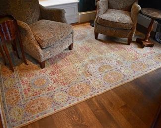 Hand knotted Egyptian Mamluk rug, approx. 6' X 8'9"