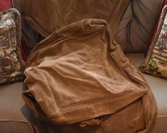 Suede covers for cushions