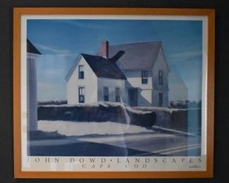 Framed John Dowd Cape Cod print