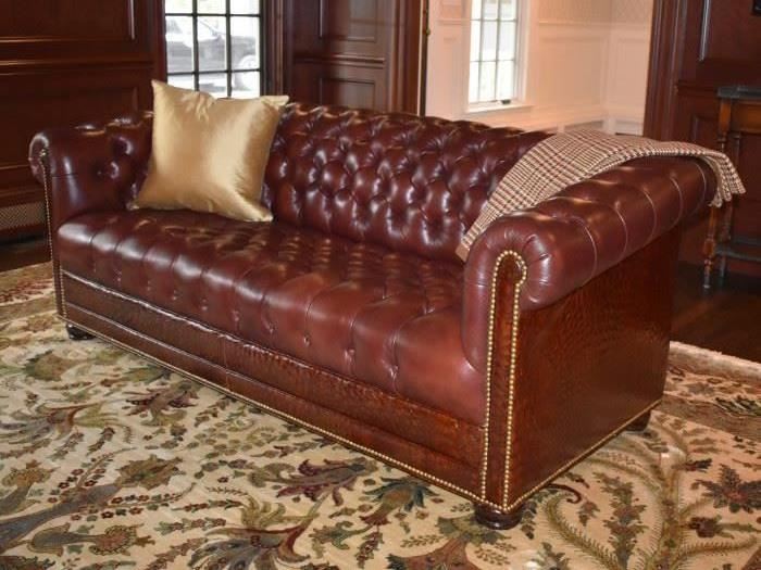 Hancock & Moore Chesterfield sofa