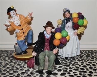 Royal Doulton porcelain figurines