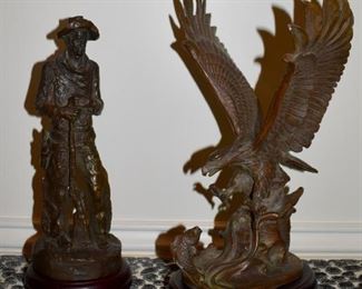 Bronze figurines