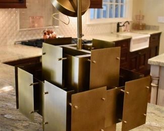 Robert Sonneman paneled light