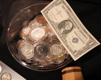 Historical United States Coin Collection (complete with wall hanging case)