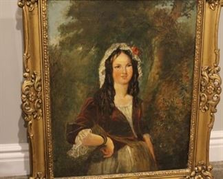 William Frederick Witherington (1785-1865, UK) oil painting "Twenty one"