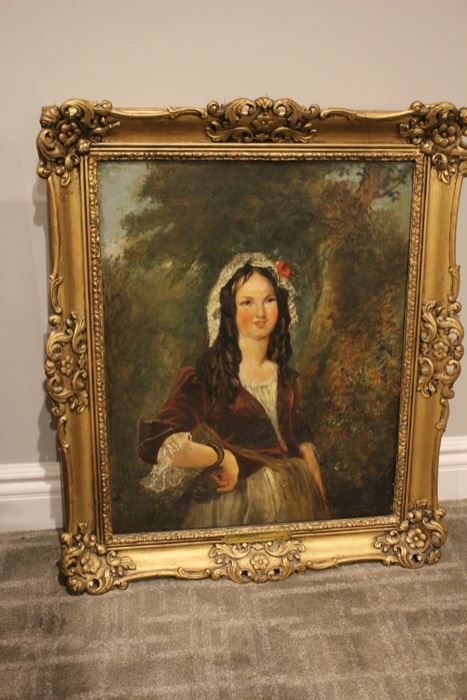 William Frederick Witherington (1785-1865, UK) oil painting "Twenty one"