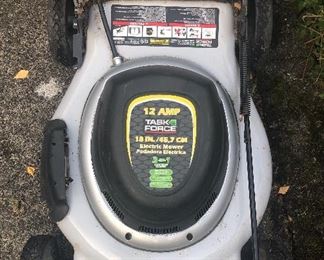 Task Force electric mower