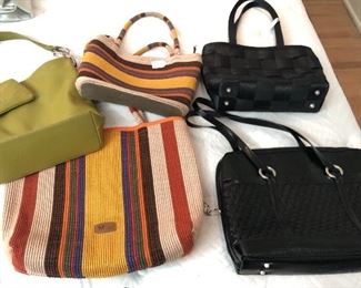 Cute purses & tote bags incl. black Harveys “seat belt bag”