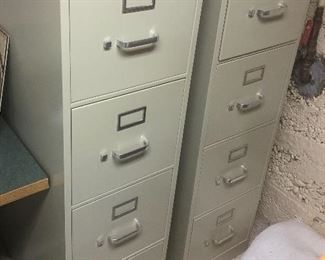 Hon 4 drawer file cabinets (we have 3)