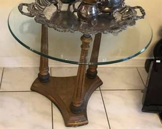 BN115: Neo Retro Glass Top Table Local Pickup https://www.ebay.com/itm/123947876299